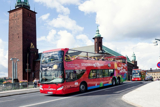 Stockholm Hop-On Hop-Off Bus & Boat Options