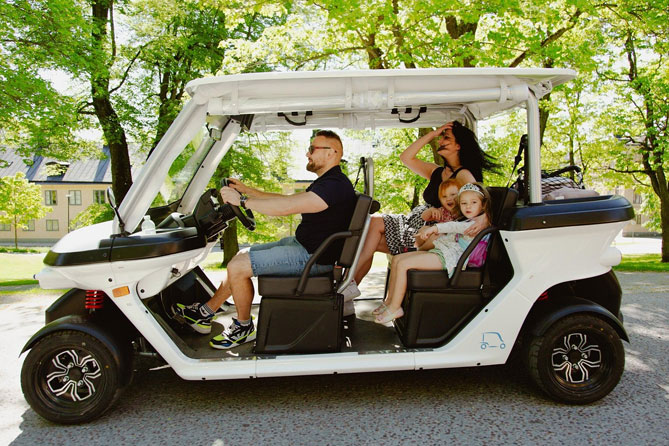 Stockholm Private Golf Cart Tours